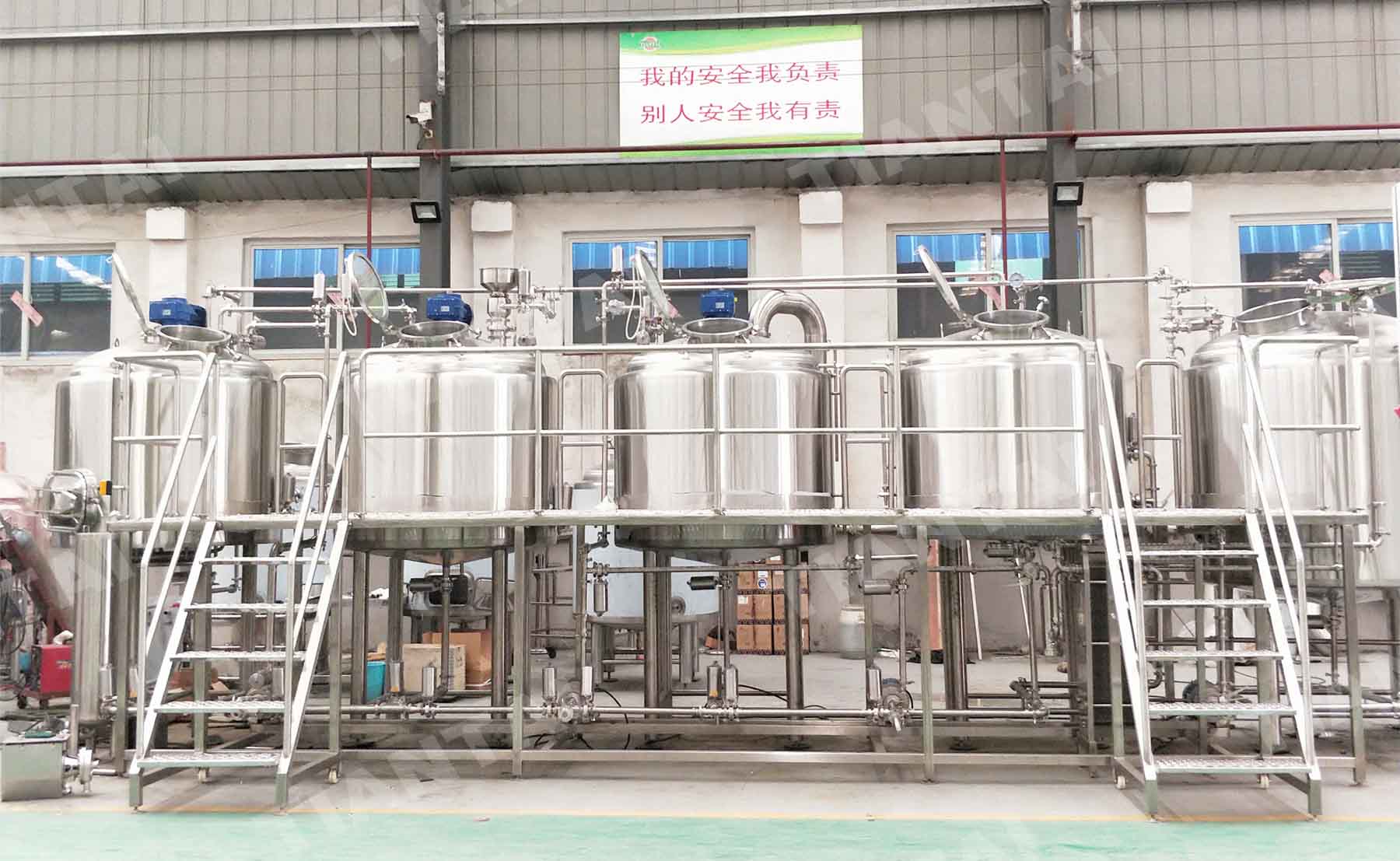 Korea 1000L 4 Vessel Brewhouse and Beer brewing equipme